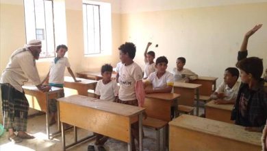 مدير مكتب التربية بمديرية الوضيع يقوم بزيارة تفقدية إلى محور السواد التعليمي.