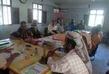 مدير مكتب التربية بمودية يتفقد سير العملية التعليمية في مدارس التعليم الثانوي