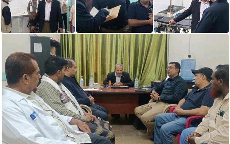 مستشفى شقرة الريفي يستقبل وفد إداري وزاري مكلف من معالي وزير الصحة.