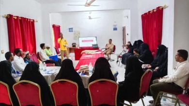 مكتب الصحة بالضالع ينظم دورة تدريبية لمتطوعي التثقيف الصحي للتوعية حول الأمراض الوبائية