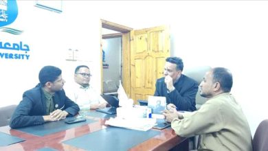 نقابة المهندسين اليمنيين بحضرموت تبحث سبل التعاون مع جامعة سيئون