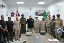 وفد عسكري رفيع المستوى يزور مقر «مسام» في ميدي