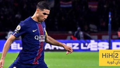 إحصائيات اشرف حكيمي في دوري أبطال أوروبا