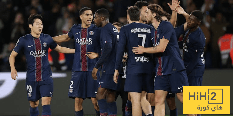 الرسم التكتيكي لتشكيلة باريس ضد ليون