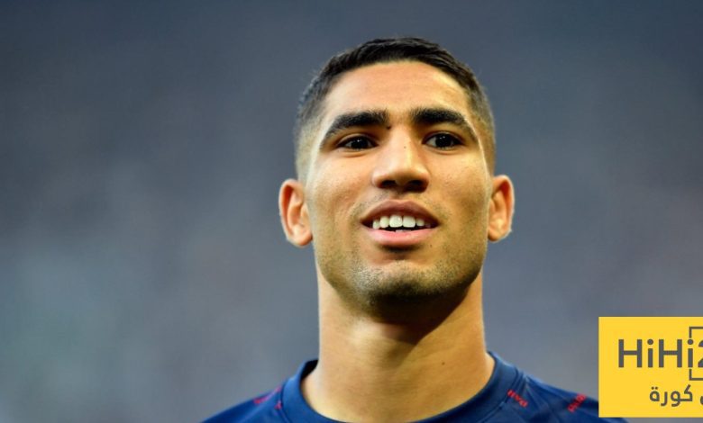 تصريحات وكيل اعمال حكيمي تصيب باريس بالقلق