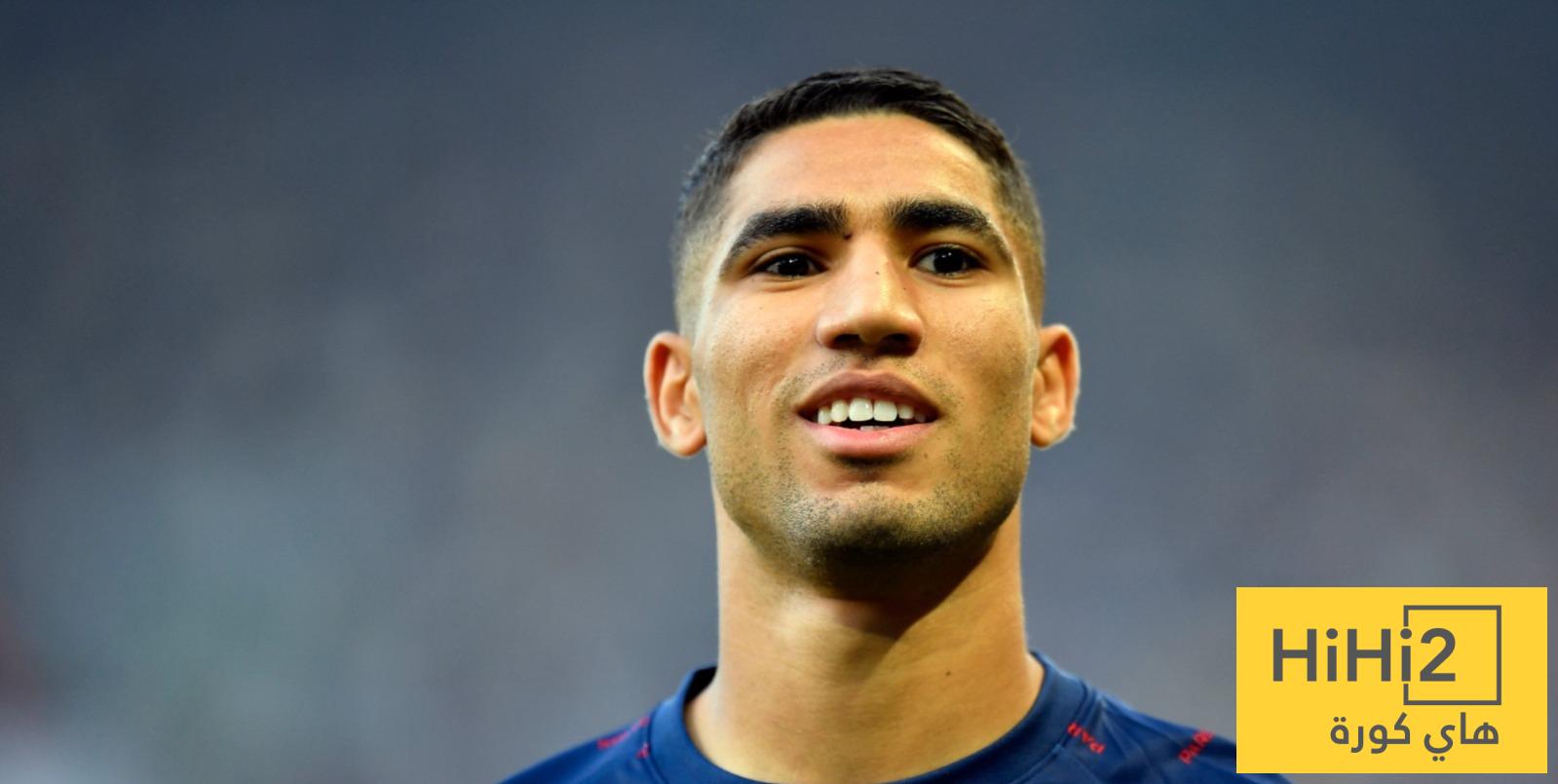 تصريحات وكيل اعمال حكيمي تصيب باريس بالقلق