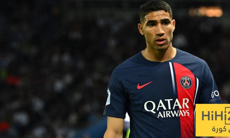 حكيمي يتصدر قائمة مميزة مع باريس سان جيرمان في دوري الأبطال