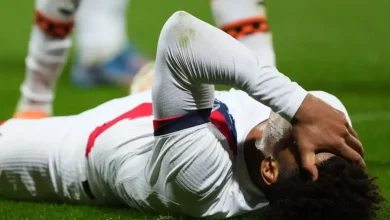 دوي يصدم باريس سان جيرمان بمدة غيابه