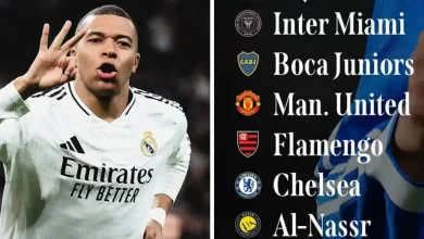 صورة: الأندية الأكثر مبيعا للقمصان في 2025