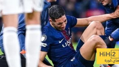 صورة.. حكيمي يبدأ مرحلة التعافي من اصابته