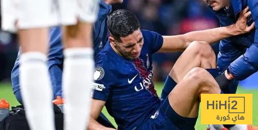 صورة.. حكيمي يبدأ مرحلة التعافي من اصابته