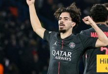 فيتينيا افضل لاعب في باريس سان جيرمان للشهر الرابع على التوالي