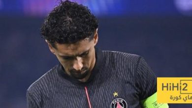 ماركينيوس يؤكد رغبته في انهاء مسيرته الكروية مع باريس سان جيرمان
