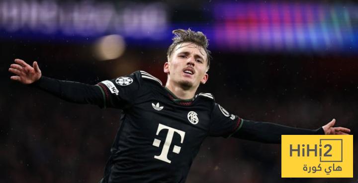 أرقام كارل لاعب بايرن ميونخ في ٤٥ دقيقة أمام أرسنال