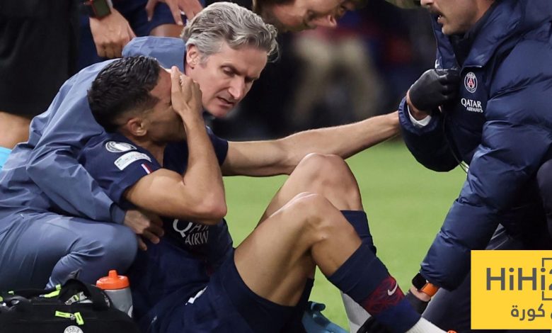 بعد الإصابة أمام بايرن ميونيخ… فترة غياب حكيمي المبدئية