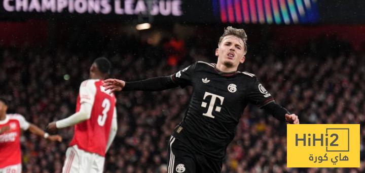 تقييم بايرن ميونخ في مباراة ارسنال