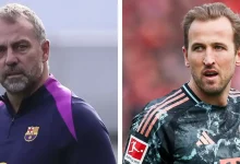 خطة هانسي فليك لإقناع هاري كين بالإنضمام لبرشلونة