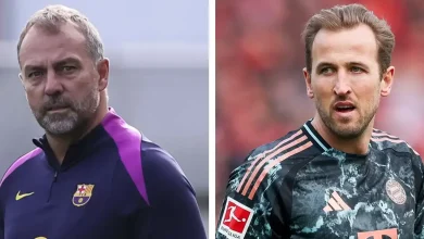 خطة هانسي فليك لإقناع هاري كين بالإنضمام لبرشلونة