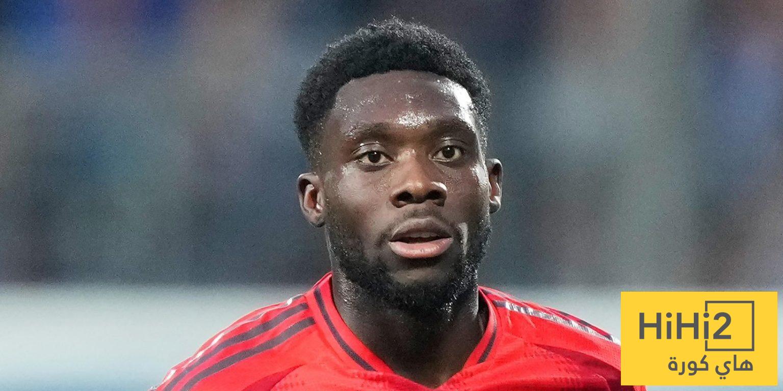 مدرب بايرن ميونخ يوجه نصيحة لألفونسو ديفيز