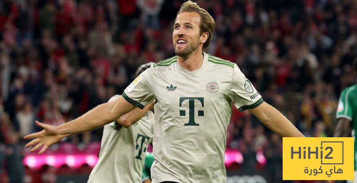 هاري كين يتصدر تقييمات دوري أبطال أوروبا