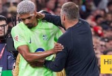 أراوخو يستعد لقيادة دفاع برشلونة أمام كلوب بروج