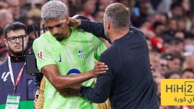 أراوخو يستعد لقيادة دفاع برشلونة أمام كلوب بروج