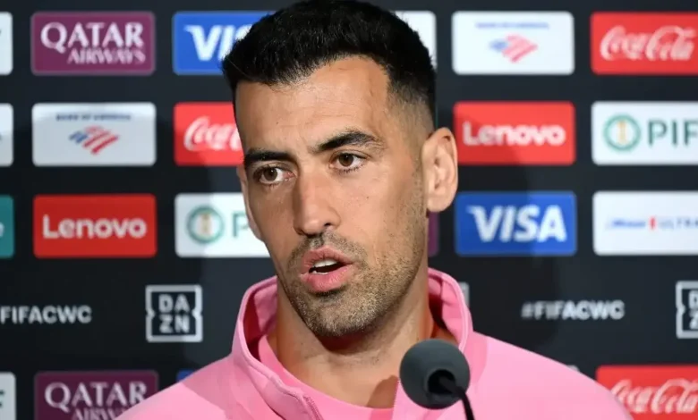 بوسكيتس يدعم إقامة مباريات الليغا خارج اسبانيا