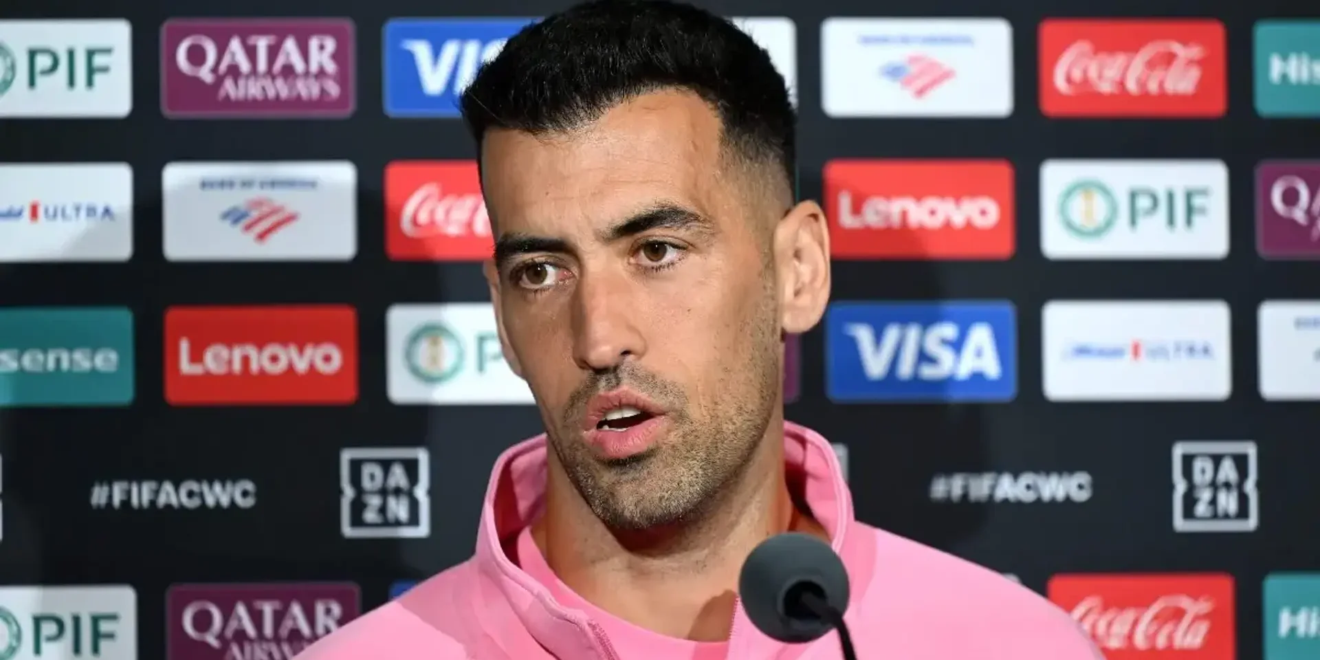 بوسكيتس يدعم إقامة مباريات الليغا خارج اسبانيا