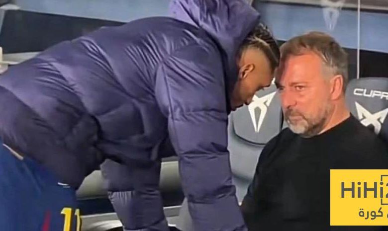 تفسير برشلونة لصورة فليك المحبطة مع رافينيا