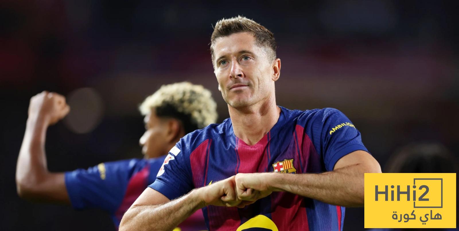 خيارات برشلونة لتعويض ليفاندوفسكي - هاي كورة