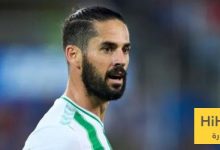 شكوك حول مشاركة إيسكو ضد برشلونة