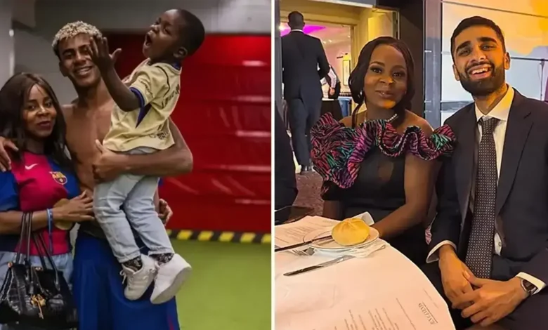 صحفي يدفع 300 يورو لتناول العشاء مع والدة لامين يامال