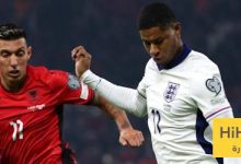 كل ما قدمه راشفورد أمام ألبانيا