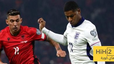 كل ما قدمه راشفورد أمام ألبانيا