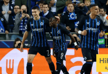 كلوب بروج يضرب برشلونة بالهدف الثالث