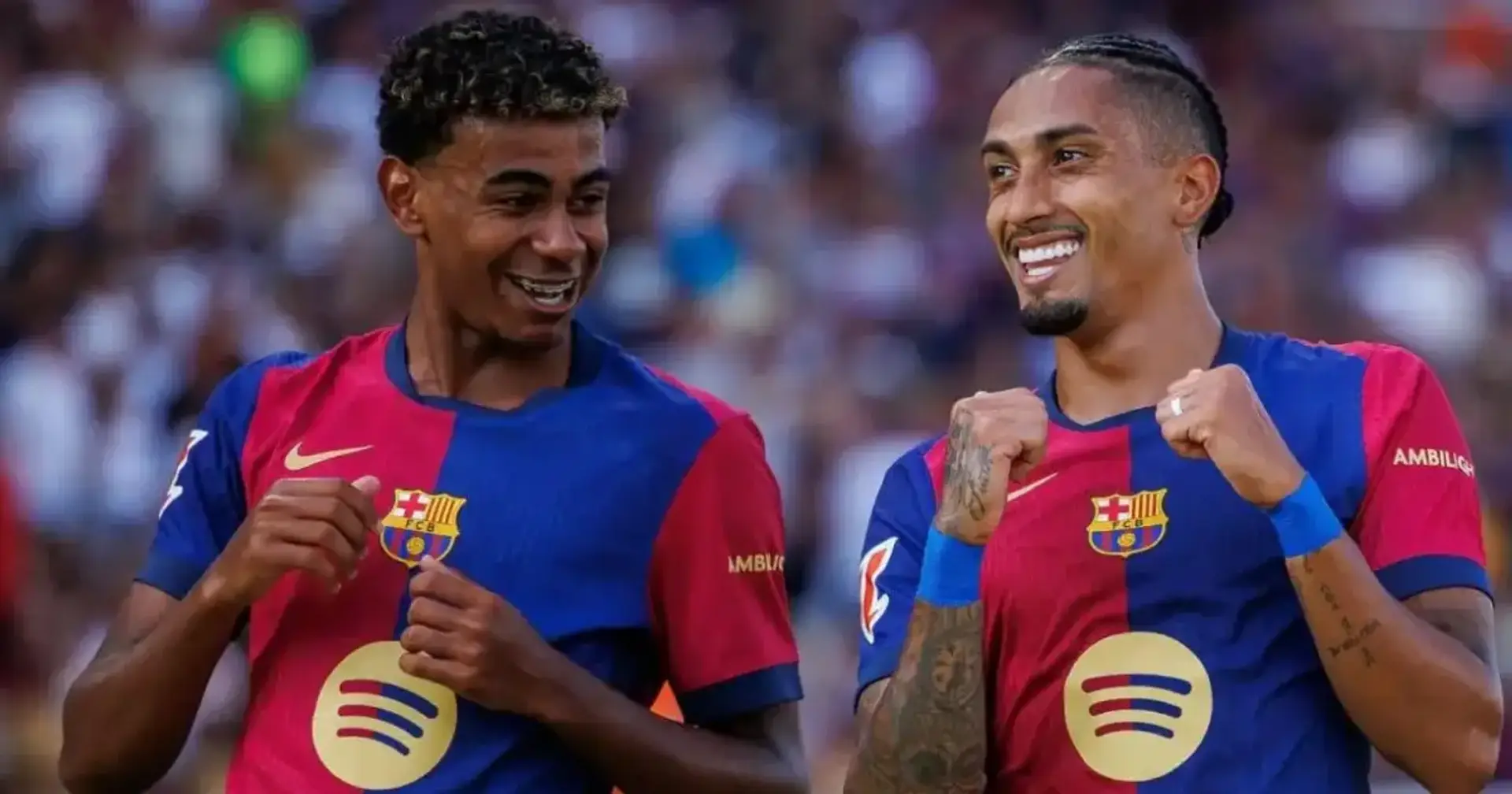 لامين يامال يطالب بعودة رافينيا بهذه الطريقة