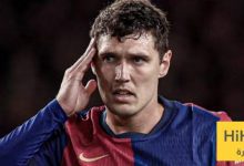 متى سيشارك كريستنسن مع برشلونة بعد العودة من الإصابة ؟