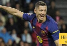 مع ليفاندوفسكي … برشلونة حياته أسهل