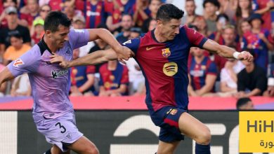 نتائج آخر خمس مباريات بين برشلونة واتلتيك بيلباو