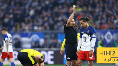 الشوط الأول – دورتموند يتعادل سلبيا مع هامبورغ