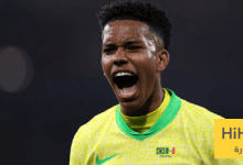 إستيفاو يتألق مع البرازيل