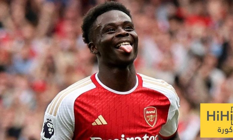 احصائيات بوكايو ساكا أمام تشيلسي