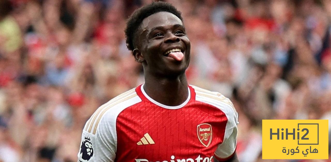 احصائيات بوكايو ساكا أمام تشيلسي