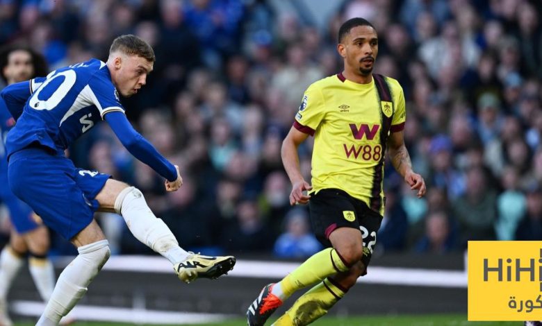 نتائج آخر خمس مواجهات بين تشيلسي وبيرنلي