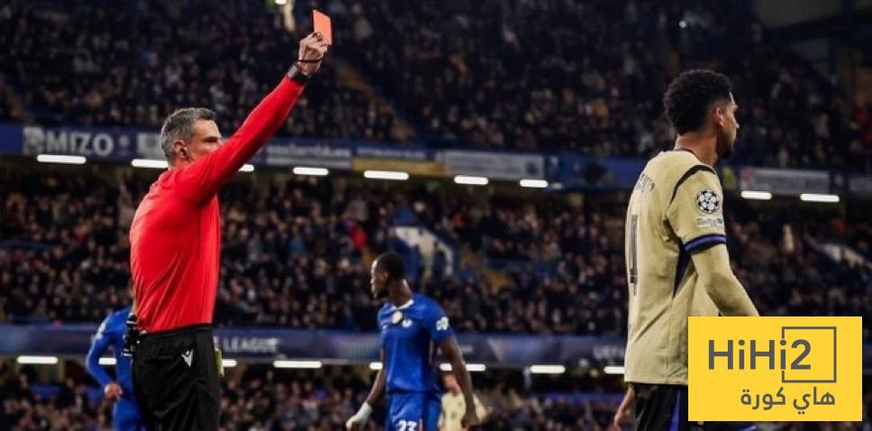 هكذا تدخل فليك لحماية أراوخو بعد طرده أمام تشيلسي..!