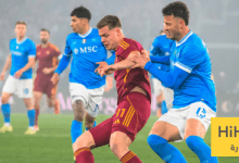 إحصائيات نصف ساعة من مباراة روما ونابولي