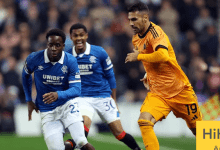 روما يسجل الهدف الاول في شباك رينجرز