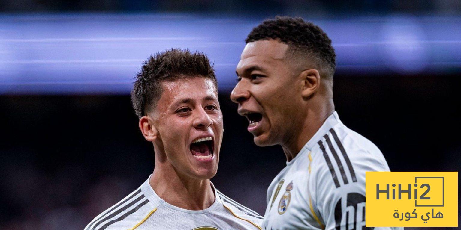 أردا غولر ومبابي يتصدران قائمة مميزة في الدوري