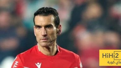 أرقام ريال مدريد مع حكم مباراته ضد رايو فاليكانو