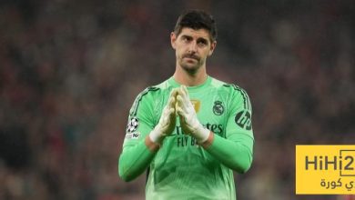 أرقام كورتوا مع ريال مدريد في الليغا هذا الموسم